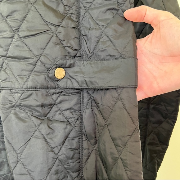 Ladies Barbour Jacket in Black and Gold - US Size 8 - Picture 6 of 8